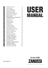 Zanussi ZHC86540XA Manual De Instruções