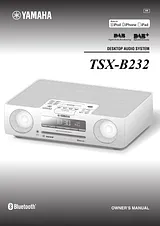 Yamaha TSX-B232WH White Manuale Utente
