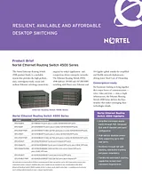 Nortel 4526T-PWR AL4500B13-E6 User Manual