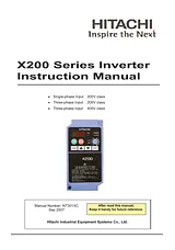Hitachi CP-X200 User Manual
