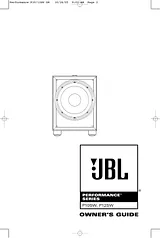 JBL P12SW Owner's Manual