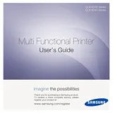 Samsung CLX-6200FX Manual Do Utilizador