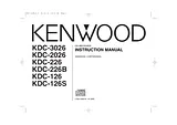 Kenwood KDC-126 Manual Do Utilizador