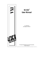 National Instruments NI-VXI User Manual