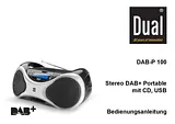 Dual DAB-P 100 Bathroom Radio, Silver, Black 72533 Ficha De Dados