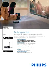 Philips Pocket projector PPX3610TV PPX3610TV/EU Листовка
