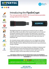 Hypertec 2GB FipsEnCrypt FIPS 140-2 Level 3 256Bit HYFIPS02042GB Merkblatt