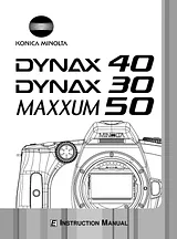 Konica Minolta DYNAX40M Manuel D’Utilisation