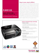 Viewsonic PJD5122 产品宣传页