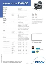 Epson Stylus CX6400 C11C545031CM Manuale Utente