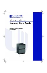 U-Line C2275DWR User Guide