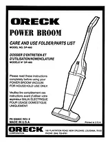 Oreck DP-460 Manual De Usuario