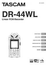 Tascam DR-44WL ユーザーズマニュアル