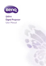 Benq SX914 Manual Do Proprietário