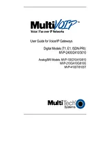 Multi-Tech Systems MVP-2410 Справочник Пользователя