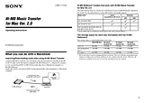 Sony MZ-RH710 Manual