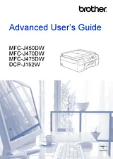 Brother MFC-J450DW Manual Do Utilizador