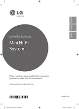 LG CM9540 Owner's Manual