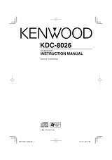 Kenwood KDC-8026 用户手册