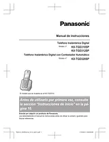 Panasonic KXTGD320SP Operating Guide