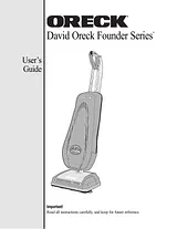Oreck David Manual De Usuario