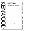 Kenwood kmt-5032 Guia Do Utilizador
