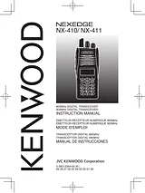 Kenwood NX-411 Справочник Пользователя