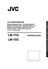 JVC LM-15G Manual De Usuario