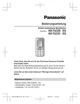 Panasonic KXTU321EXBE 操作指南