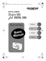 Olympus µ DIGITAL 500 Manual De Introdução