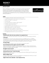 Sony STR-DH720HP Guide De Spécification