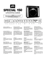 Peavey Special 150 Справочник Пользователя