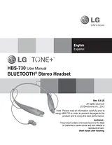 LG HBS-730 사용자 설명서