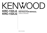 Kenwood KRC-152LA Manuale Utente