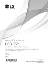 Lg Electronics LED TV 139 cm 55 " 55LB626V ATT.CALC.EEK A+ DVB-T, DVB-C, DVB-S, Full HD, 3D, PVR ready, CI+ Silver 55LB626V データシート