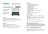 Mc Crypt DJ-U2650 USB Turntable 33 1/3, 45 rpm 304920 Data Sheet