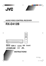 JVC RX-D412BUJ Справочник Пользователя