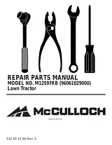 McCulloch M12597RB Справочник Пользователя