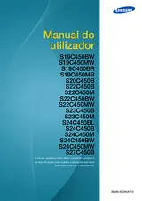 Samsung S24C450B Manual Do Utilizador