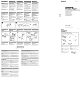 Sony MDX-CA580 Manual Do Utilizador