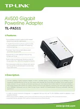 TP-LINK AV500 TL-PA511 Leaflet