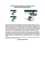 Pico PP716 USB data logger, oscilloscope attachment, data logger, signal generator PP716 PP716 Information Guide