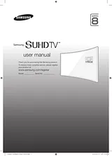 Samsung 55" SUHD 4K Curved Smart TV JS8500 Series 8 Quick Setup Guide