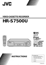 JVC HR-S7500U 사용자 설명서