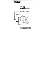 Pentax Optio 430 Справочник Пользователя