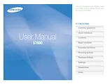 Samsung ST600 Guía Del Usuario
