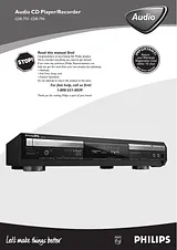 Philips CDR-795 ユーザーズマニュアル