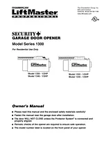 Chamberlain 1356 - 2HP User Manual
