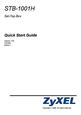 ZyXEL STB-1001H Manual Do Utilizador