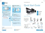 Philips HTS6600/12 Quick Setup Guide